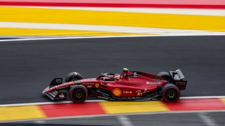 Sainz promoted to post-penalty pole for 2022 Belgian GP qualifying