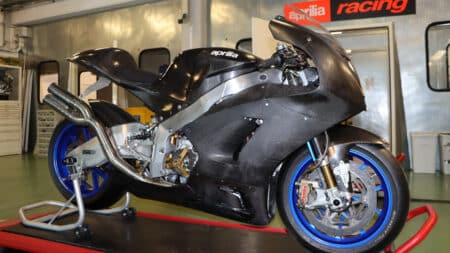 The Aprilia MotoGP bike you’ve never seen