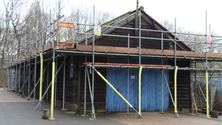 Shed that produced Tyrrell F1 winners is dismantled for Goodwood move