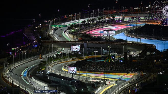 Today’s F1 starting grid for the 2025 Saudi Arabian Grand Prix