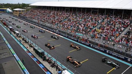 Tomorrow’s F1 starting grid for the 2025 Miami Grand Prix