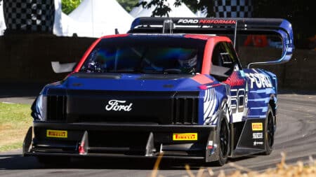 Ford ‘van’ claims Goodwood hillclimb crown with stunning time