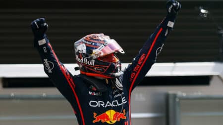 Verstappen skewers McLaren with ’15 qualifying laps’ to win Belgian GP sprint