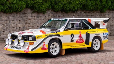 Mikkola’s fearsome Audi Quattro WRC beast up for sale