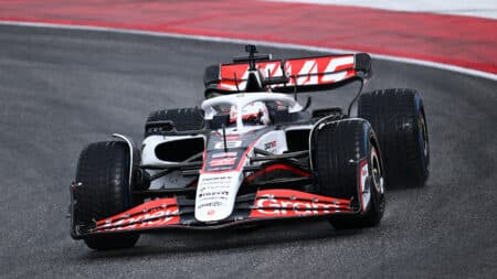 Romain Grosjean completes Haas F1 test five years after fireball crash