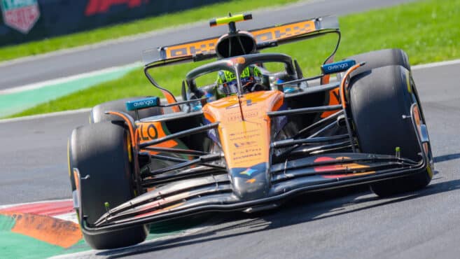 Norris quickest from Leclerc, Sainz – 2025 Italian Grand Prix FP2 results
