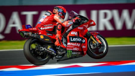 Márquez centimetres from MotoGP disaster: ‘Today I had a special fire inside me’