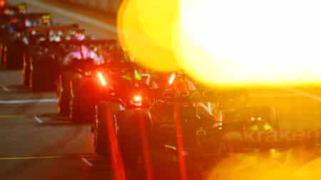 Tomorrow’s F1 starting grid for the 2025 Las Vegas Grand Prix