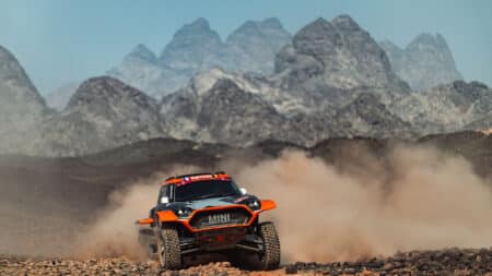 Co-driver wins Dakar stage 11 months after losing leg
