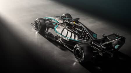 Mercedes 2026 F1 car launch: W17 ‘zebra’ livery revealed