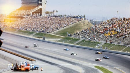 Buried under a shopping complex, California’s spectacular cathedral to speed