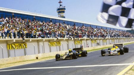 Split by a heartbeat: Spanish GP that revealed the F1 genius of Senna, Prost and Mansell