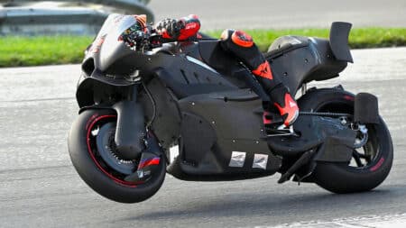 Honda tops latest 850cc MotoGP tests, as prototypes lap faster than this year’s bikes