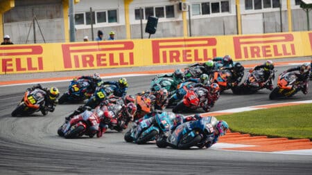More open garages in the MotoGP paddock, as Moto2 and Moto3 teams get new set up