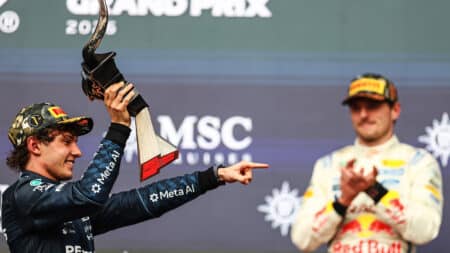 Mass frustration at the US GP – but Kimi just looked like a kid having fun