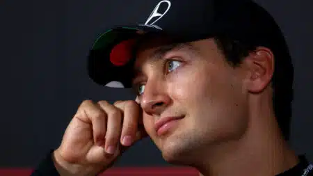 Russell’s biggest battle at Mercedes is with himself