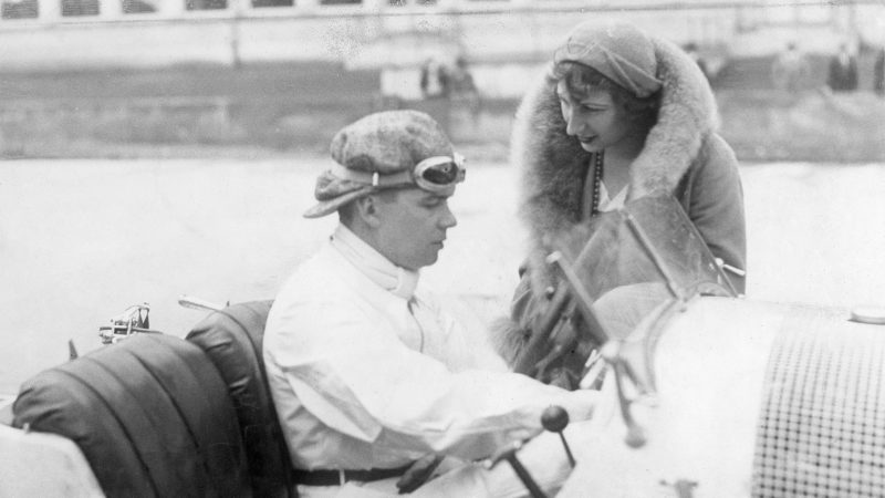 Rudolf Caracciola with his wife