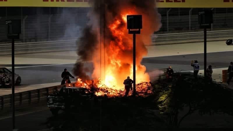 Romain grosjean, 2020 Bahrain GP