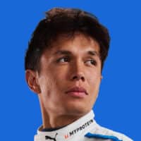 Alex Albon block