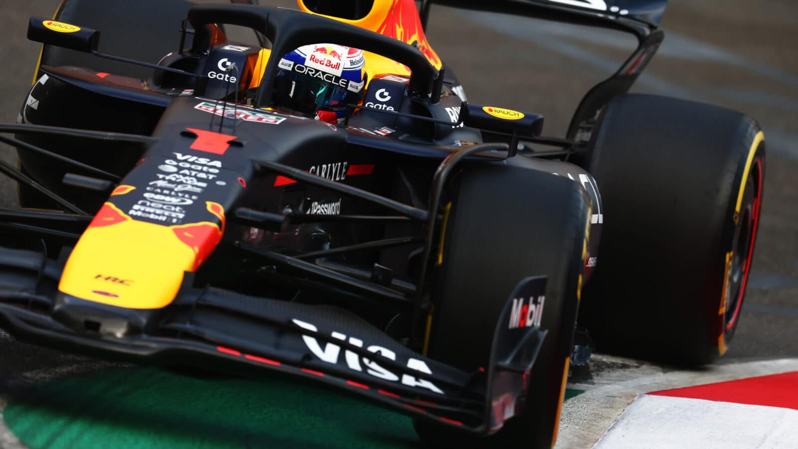 Red Bull of Max Verstappen in 2025 F1 Azerbaijan Grand Prix