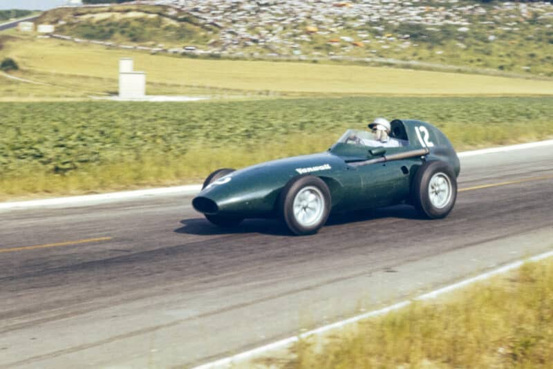 Stuart Lewis-Evans/Tony Brooks' Vanwall.