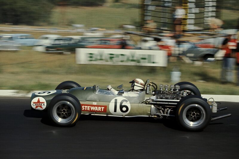 Jackie Stewart (GBR) Matra Cosworth MS9, retired on lap 44.