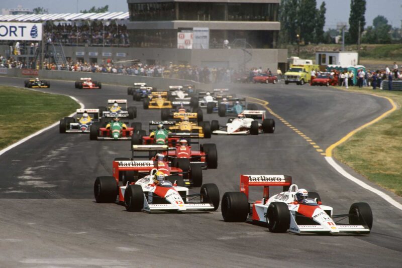 1988 CAN GP start