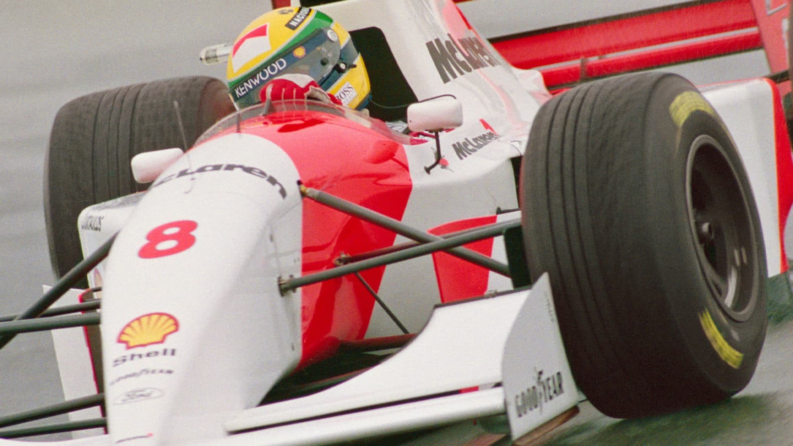 2 1993 European GP Donington Ayrton Senna McLaren
