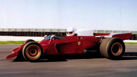Ferrari’s unraced ‘Red wedge’ F1 car: 312 B3