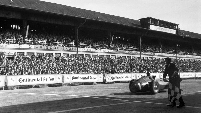 5 Juan Manuel Fangio Maserati 1957 German GP Nürburgring