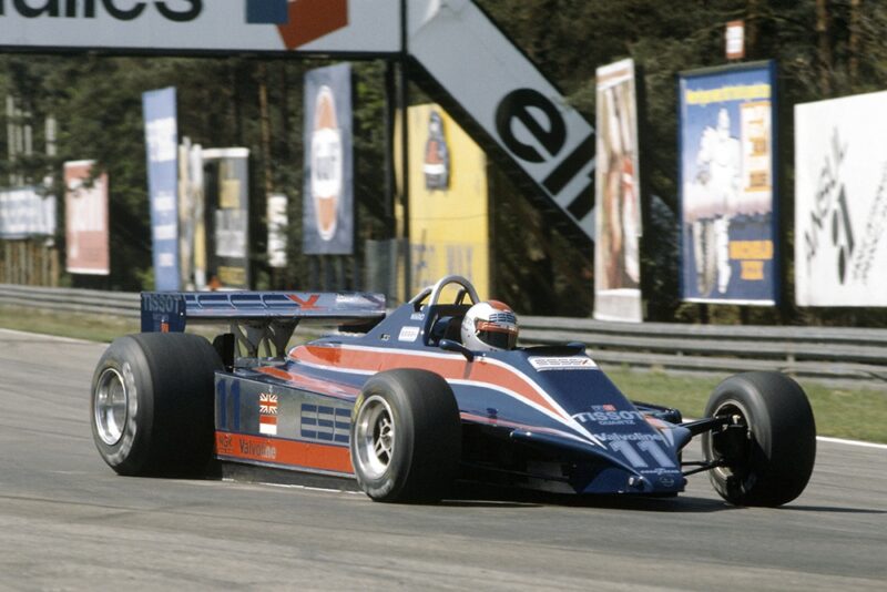 Mario Andretti in a Lotus 81-Ford Cosworth.