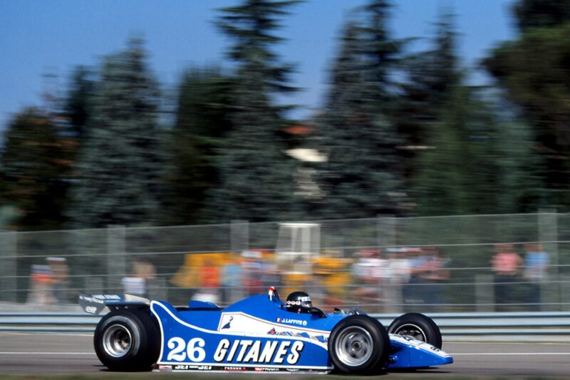 Jacques Laffite in his Ligier JS11/15.