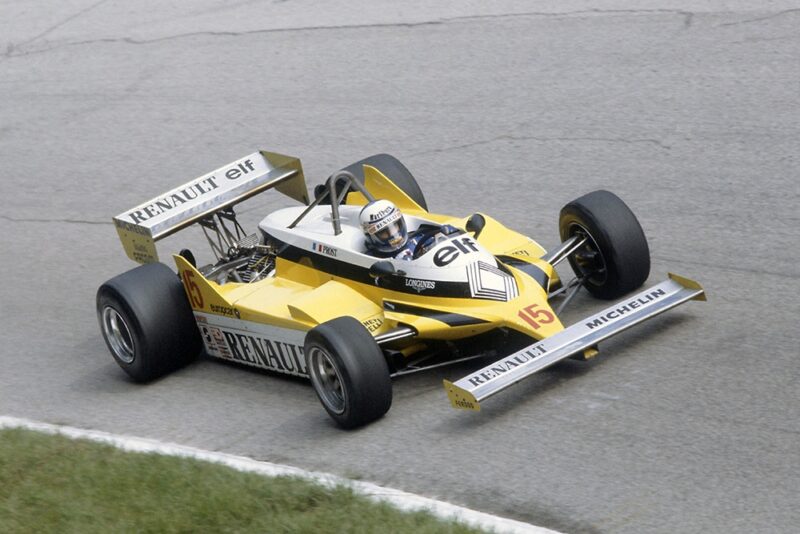 Photo Ancienne Alain Prost Renault RE30 – F1 1981 – Collection