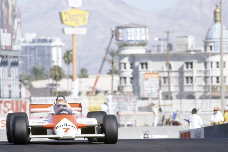 John Watson in a McLaren MP4/1-Ford Cosworth.