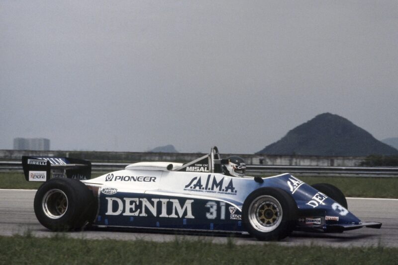 Jean-Pierre Jarier in his Osella FA1C-Ford Cosworth.