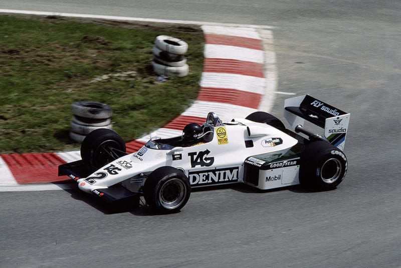 Jacques Laffite (Williams FW08C Ford) who finished 6th.