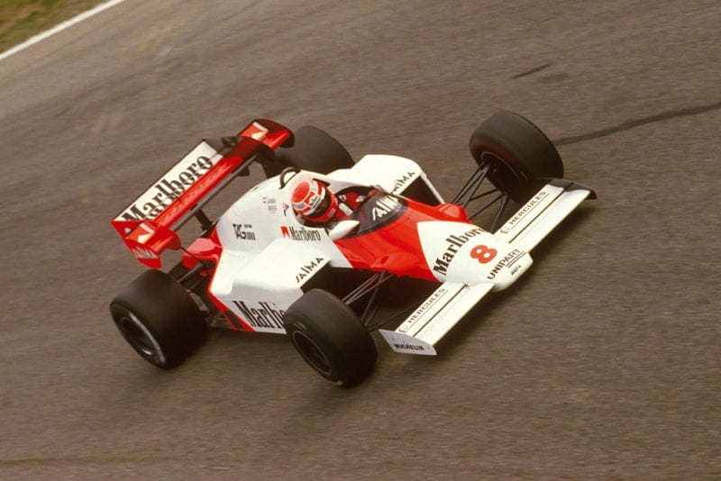 Niki Lauda at Parabolica.