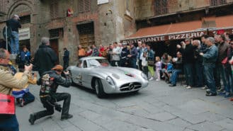 Driving the world’s most expensive car: €135m Mercedes 300 SLR Coupe in the Mille Miglia