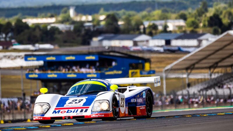 Aston Martin AMR1 Group C Le Mans car