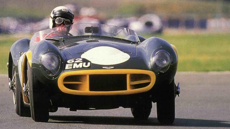 Aston Martin DB3S on track
