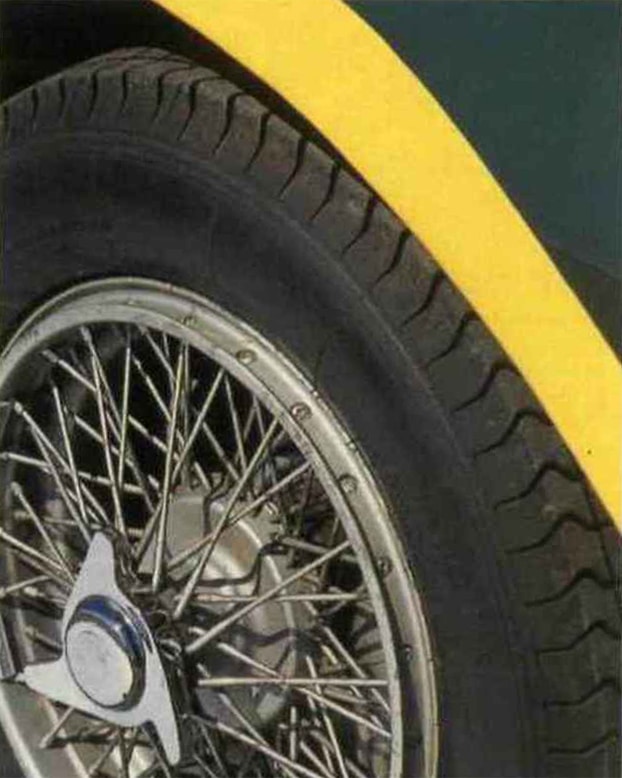 Aston Martin DB3S wheels