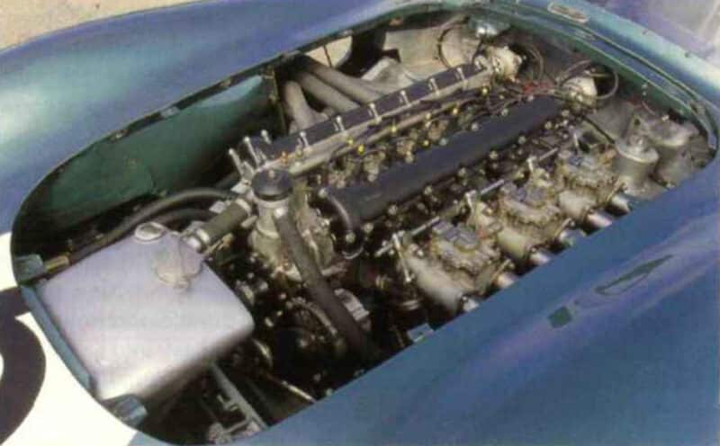 Aston Martin DBR1 engine