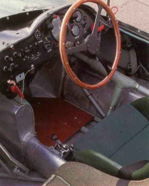 Aston Martin DBR1 steering wheel