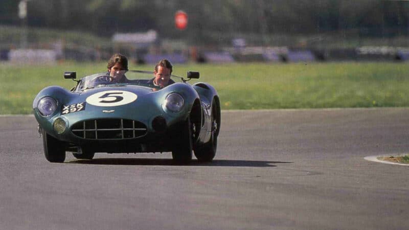 Damon Hill in Aston Martin DBR1