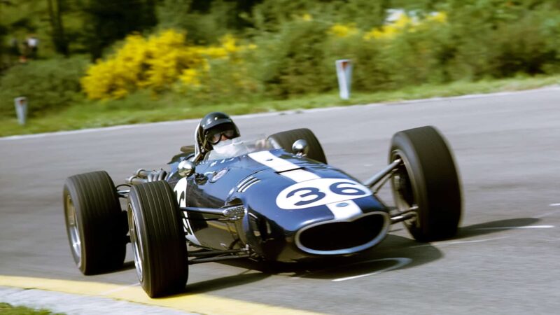 Dan Gurney in Eagle at 1967 F1 Belgian Grand Prix