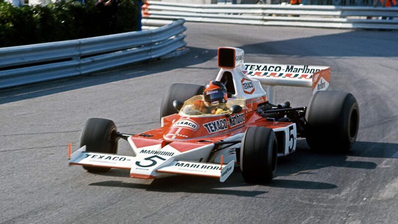 Emerson Fittipaldi McLaren 1974 Monaco GP