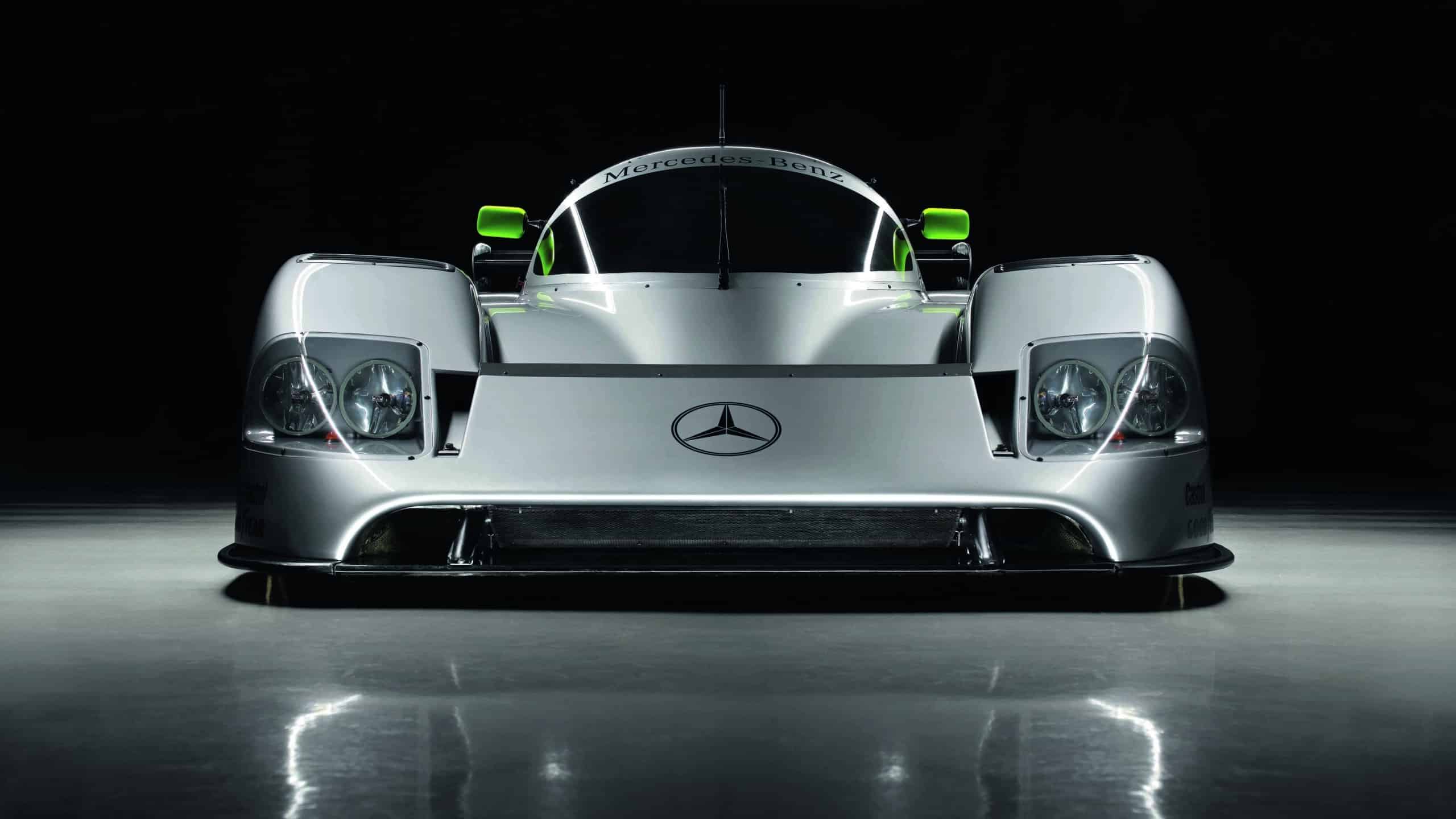 Front view of Mercedes Sauber C11