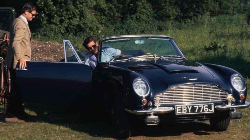 HRH Prince Charles Aston Martin DB6 Volante