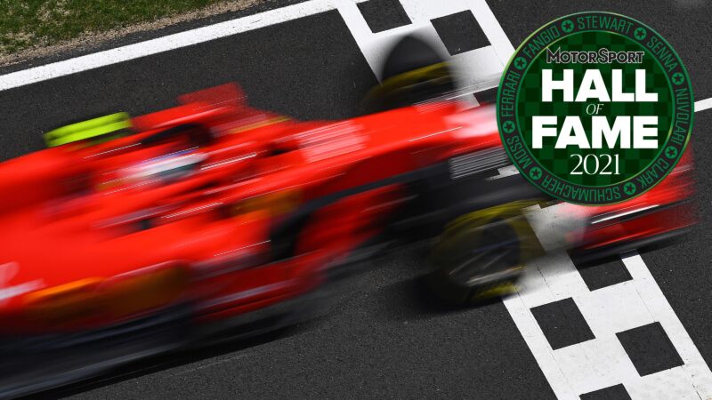 Hall of Fame F1 header