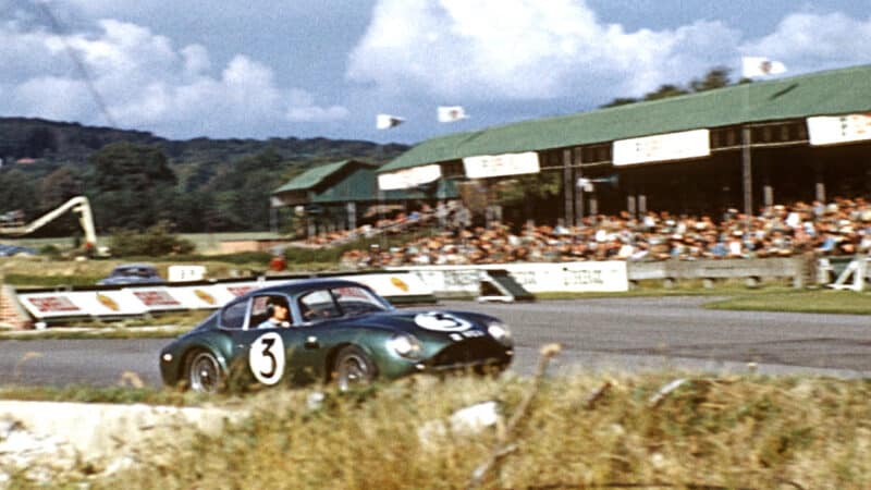 Jim Clark in 1961 Goodwood Tourist Trophy